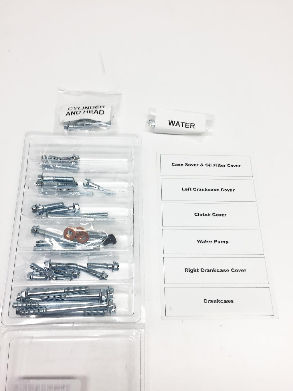 ENGINE BOLT KIT KX 250 F 04-20, BOLT HARDWARE E-KF2-0420, BMEKF20420