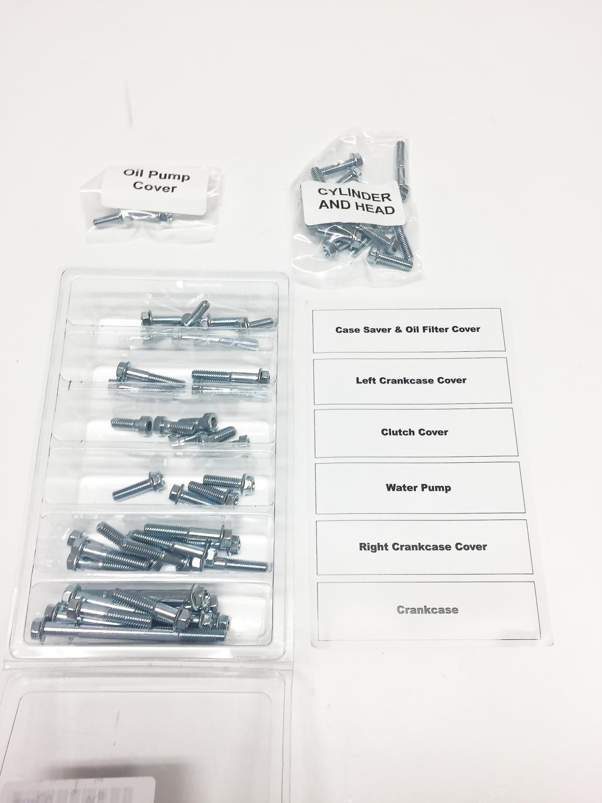 ENGINE BOLT KIT KTM 450/525, BOLT HARDWARE E-KTMF4-0406, BMEKTMF40406