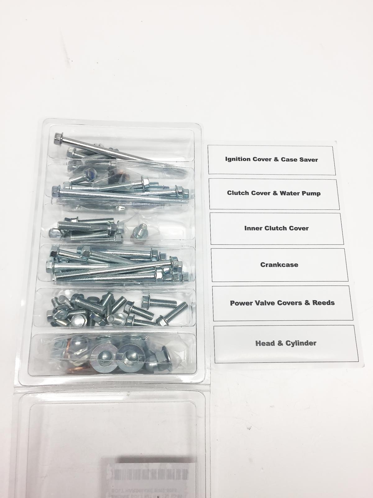 ENGINE BOLT KIT RM 250 90-95, BOLT HARDWARE E-R2-9095, BMER29095