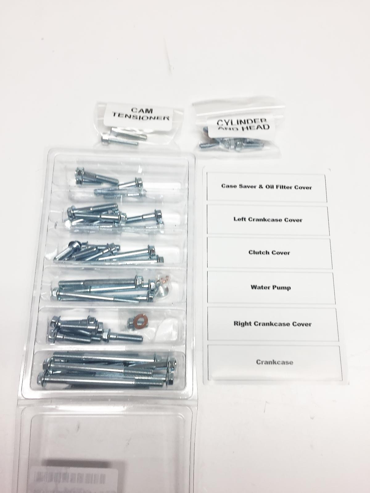 ENGINE BOLT KIT RMZ 250 10-18, BOLT HARDWARE E-RF2-1018, BMERF21018
