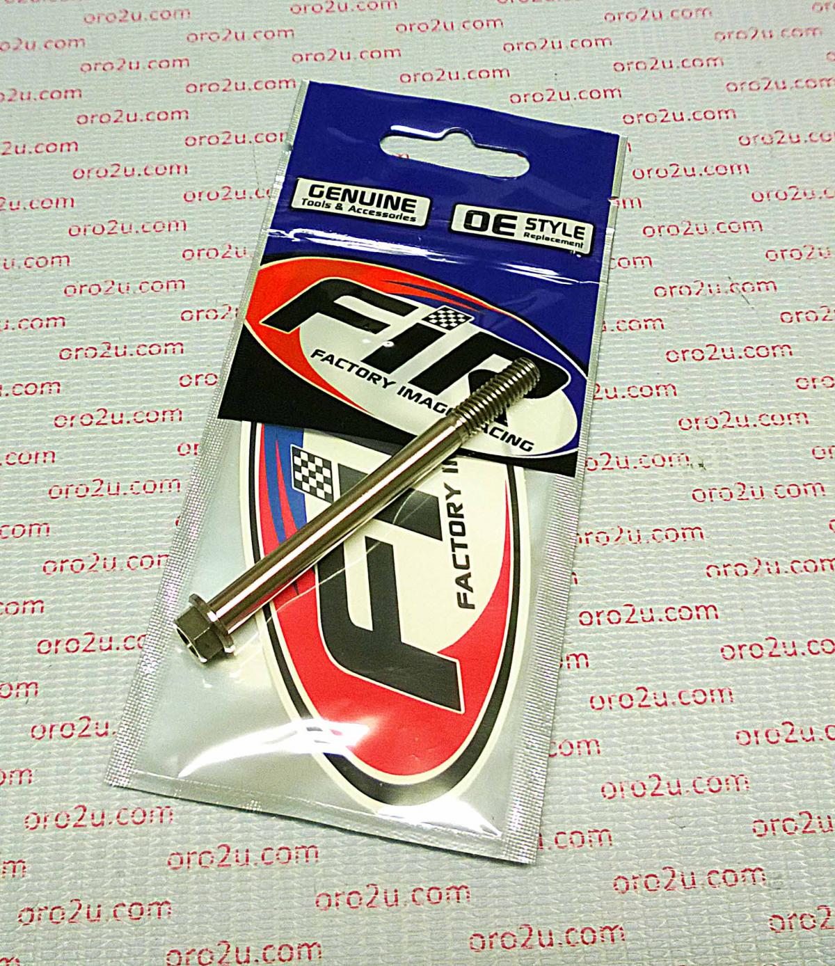TITANIUM GR5 BOLT M6 x 70mm EACH, FLANGE OD: 11mm / HEX SIZE: 8mm, /