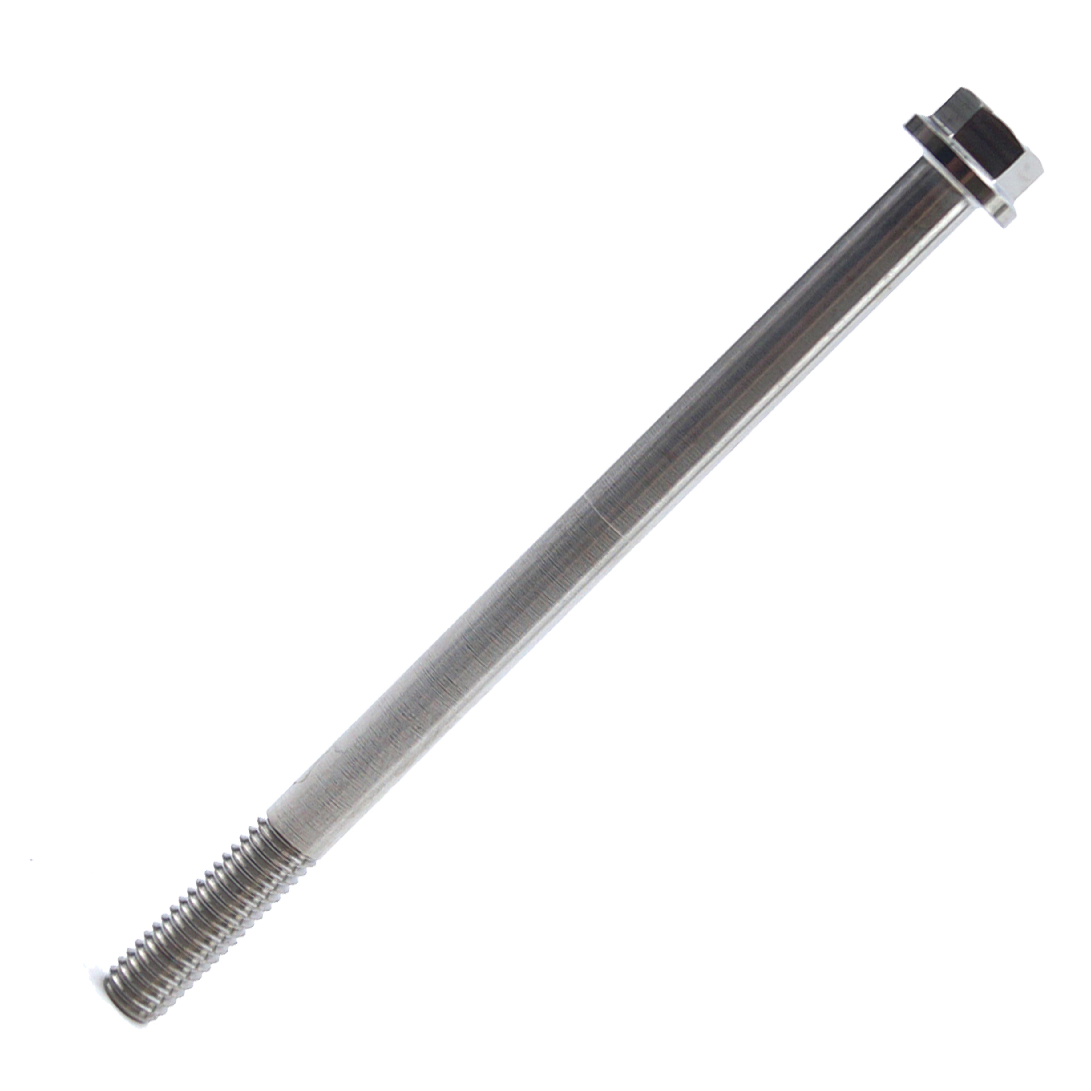 TITANIUM GR5 BOLT M6 x 90mm EACH, FLANGE OD: 11mm / HEX SIZE: 8mm, /