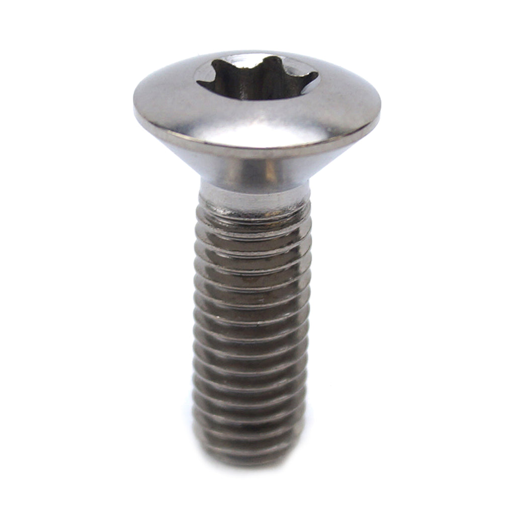 TITANIUM GR5 CSK.D TORX M8X25mm, EACH