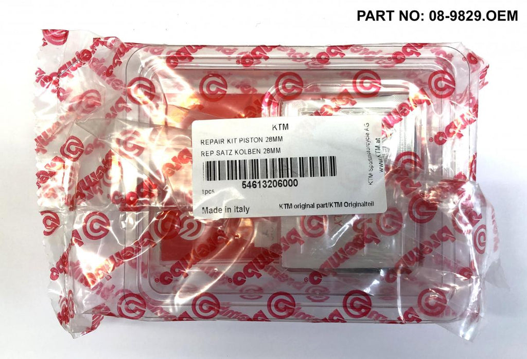 BREMBO CALIPER PISTON 28x28mm, PAIR / BREMBO KTM 27.92x28.00mm, 54613206000