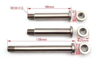 6Pcs SHOCK LINKAGE BOLT & NUT KIT YAMAHA 2009-2024 YZF 2015-2024 WRF 5XC-22121-90-00 5XC-22121-91-00