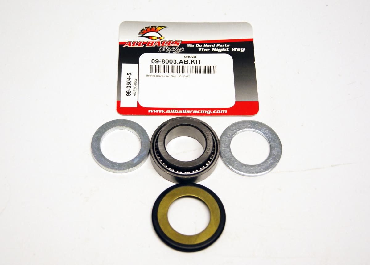 BEARING TAPER & SEAL KIT, ALLBALLS 99-3504-5, 30x52x17