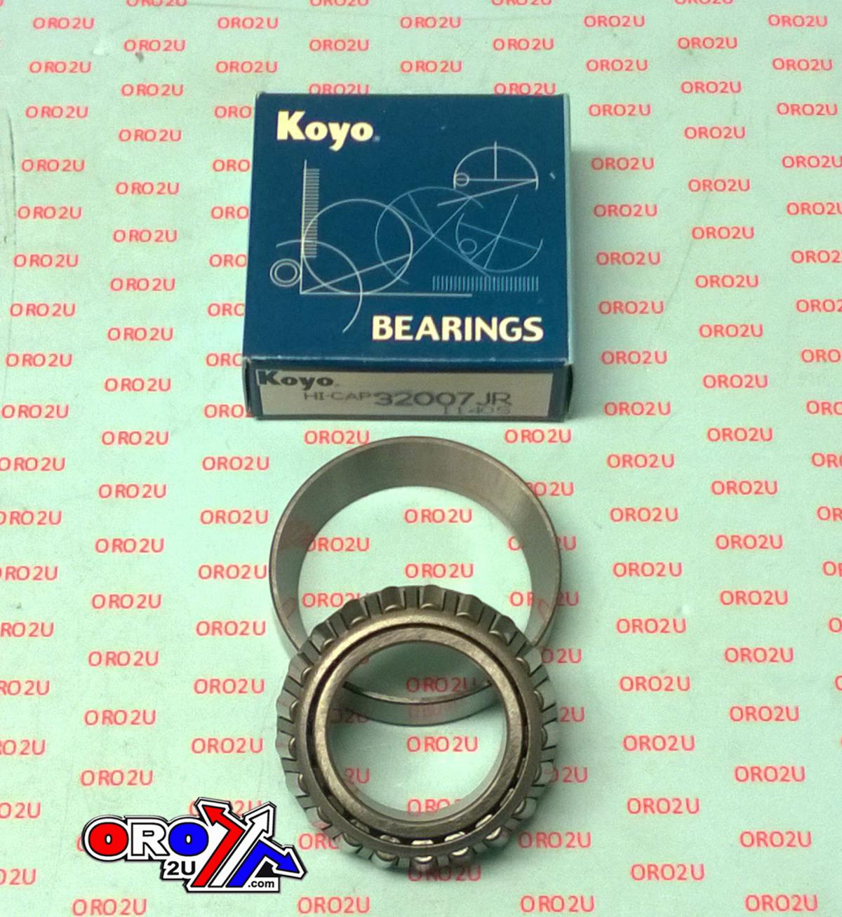 BEARING TAPER 35x62x18 KOYO, HI-CAP 32007JR, 93332-000A0-00, 32007XJ