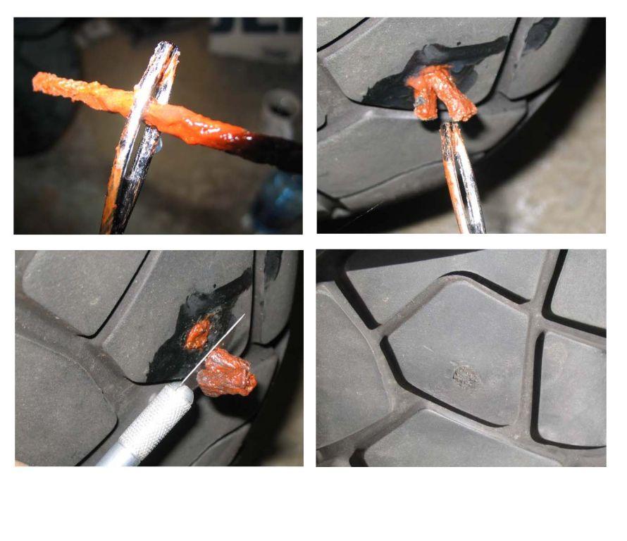 TYRE REPAIR STRING 100mm LONG 5 Pcs