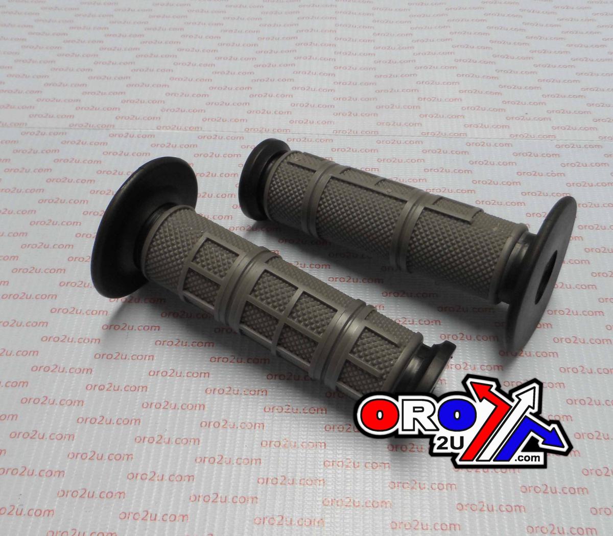 DUAL LAYER GRIP GREY/BLACK, 22/25mm DIRT / MX