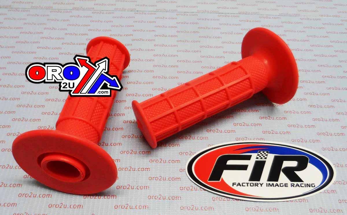 GRIPS FULL WAFFLE RED, ID SIZE 22/25mm