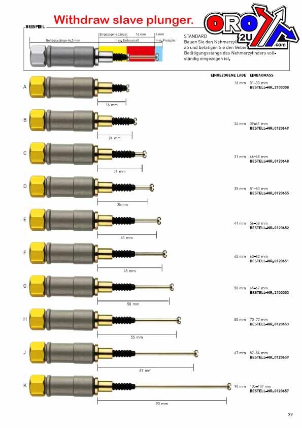 SLAVE CYLINDER MAGURA 0120649 MG0120649