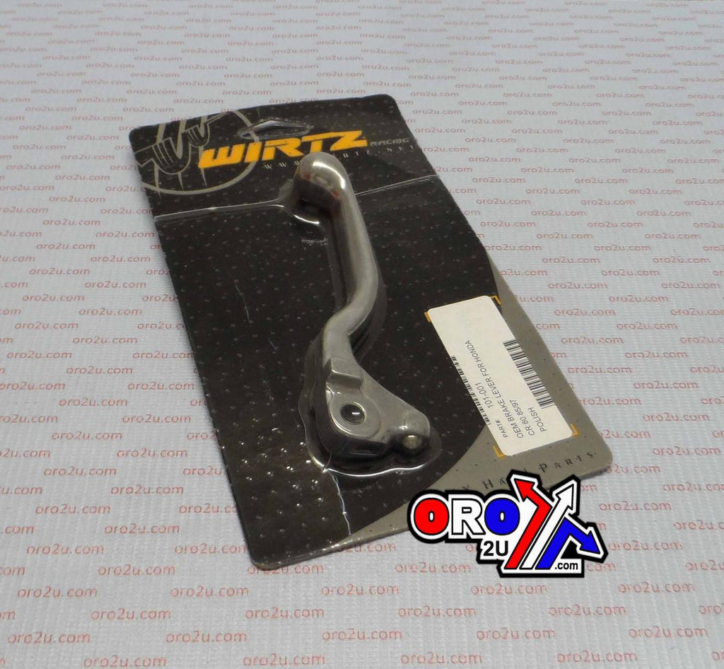 WIRTZ SILVER OEM 85-97 CR80 BR, WIRTZ 101-001 BRAKE BLADE