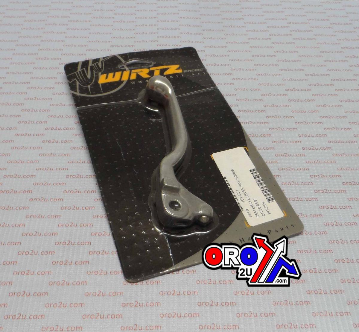 WIRTZ SILVER OEM 85-97 CR80 BR, WIRTZ 101-001 BRAKE BLADE
