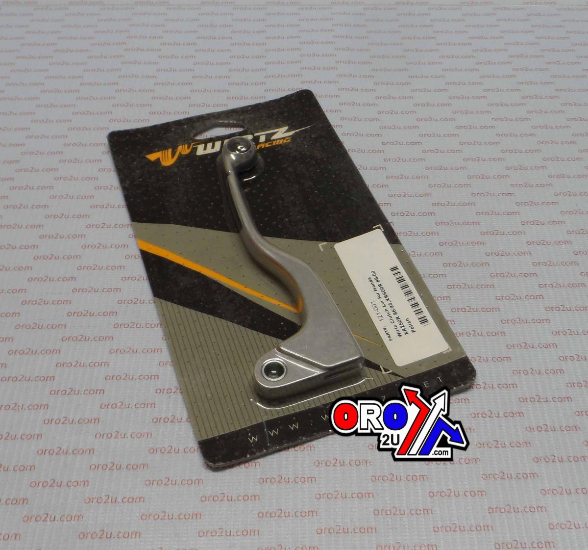 WIRTZ CLUTCH LEVER BLADE SIL., WIRTZ 121-001 OEM TYPE SILVER