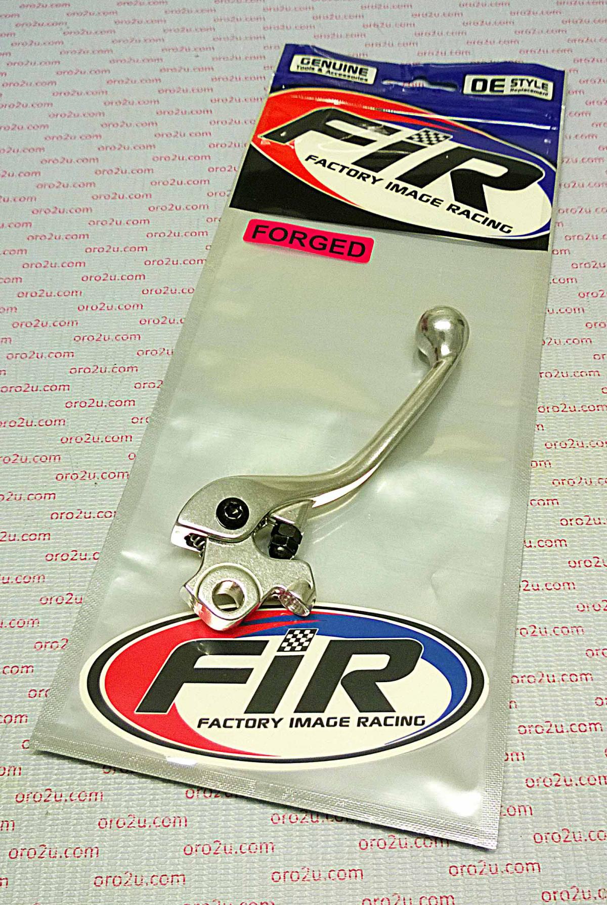 LEVER BLADE BRAKE 07-19 YZF250, FORGED SILVER SHORT ALUMINIUM