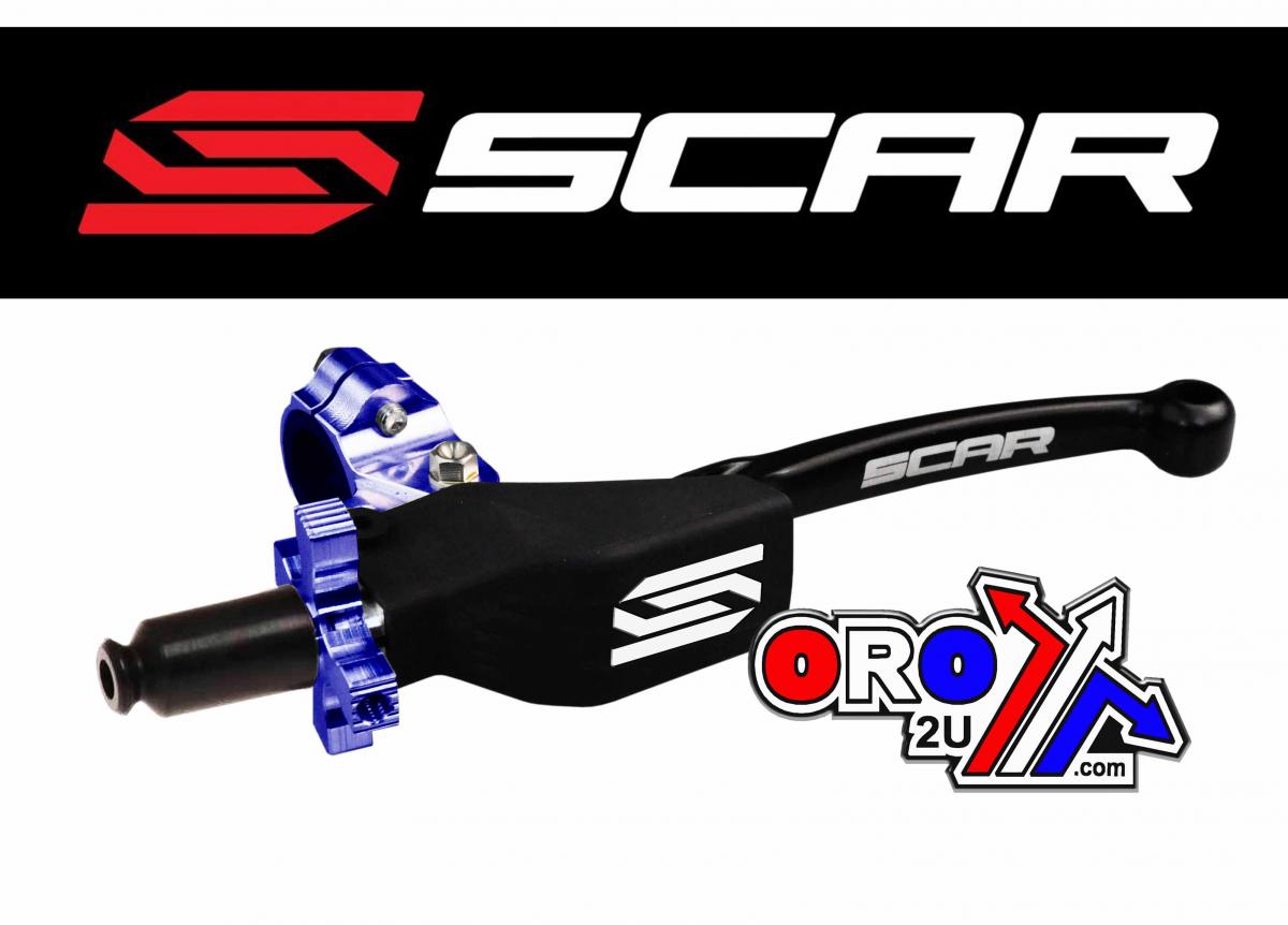PIVOT CLUTCH LEVER ASSEMBLY, SCAR CPCL2 BLUE/BLUE/BLACK