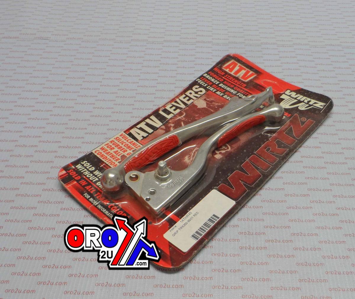 WIRTZ LEVER SET GRIP RED