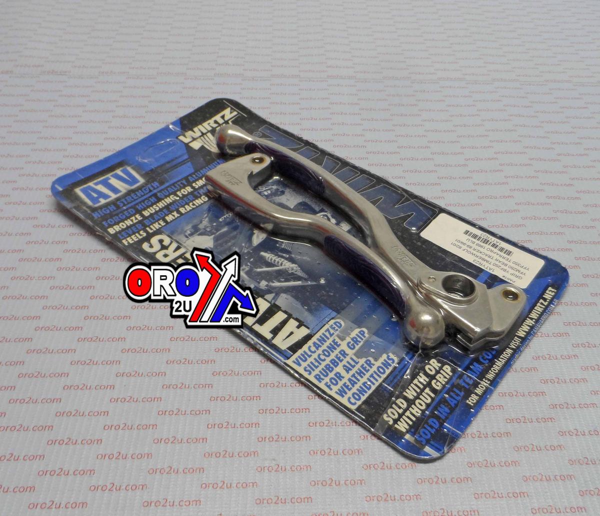 WIRTZ LEVER SET GRIP BLUE