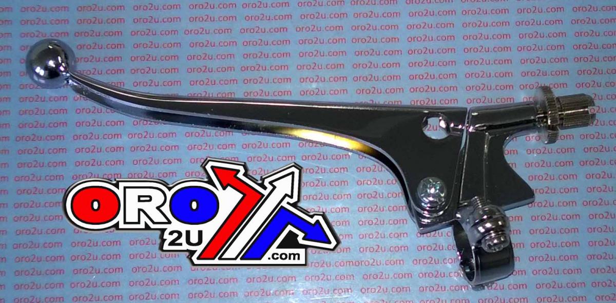 STEEL LEVER CLUTCH CHROME, DOHERTY STYLE Classic Motorcycle Clutch Lever / EACH
