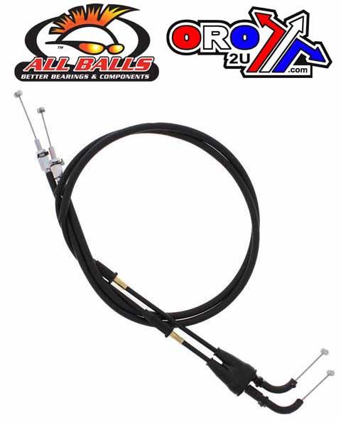 CABLE THROTTLE KXF 250 450 SET, ALLBALLS 45-1031 Made in Japan
