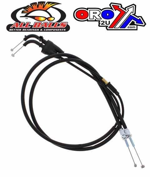 CABLE THROTTLE KXF 250 450 SET, ALLBALLS 45-1030 Made in Japan