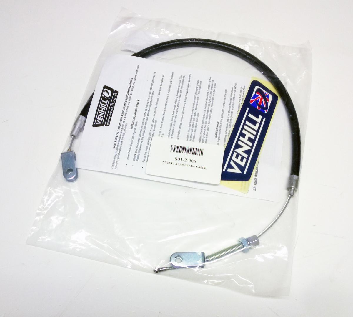 CABLE REAR BRAKE, SUZUKI, VENHILL S01-2-006