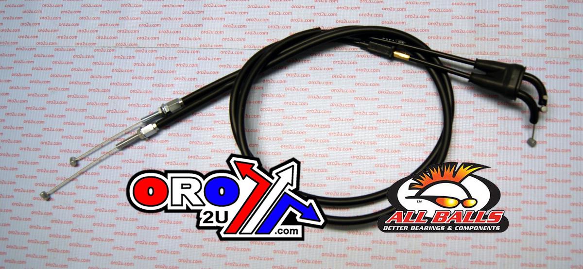 CABLE THROTTLE SET KX450F 16-18, ALLBALLS 45-1254, 54012-0625, 53.112054