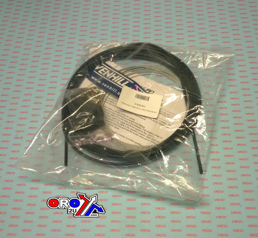 WORKSHOP DIY KIT THROTTLE, VENHILL VWK003 UNIVERSAL CABLE