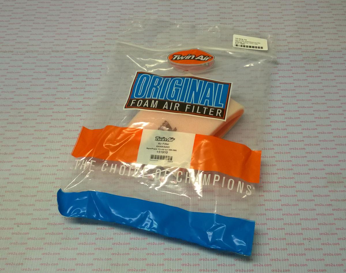 AIR FILTER KAWASAKI KLF300, TWINAIR 151910 11013-1255