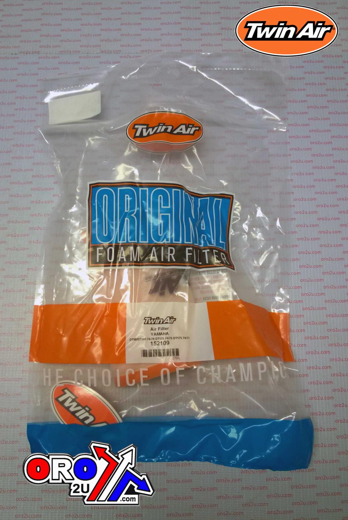 AIR FILTER YAMAHA DT, TWINAIR 152109
