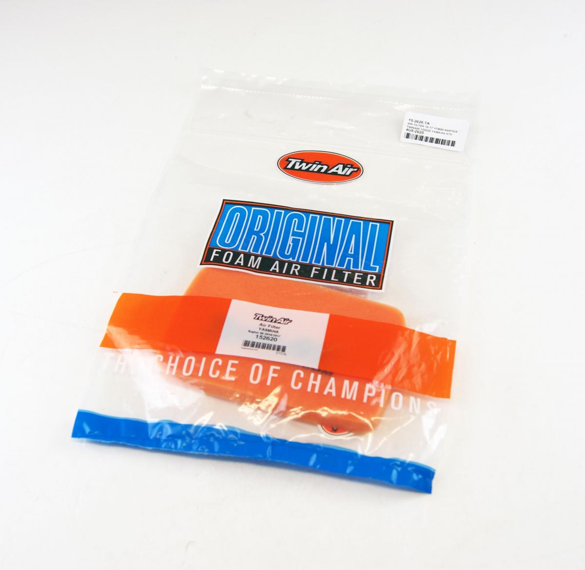 AIR FILTER 16-17 YFM90 RAPTOR, TWINAIR 152620 YAMAHA ATV, BD3-E4451-00-00