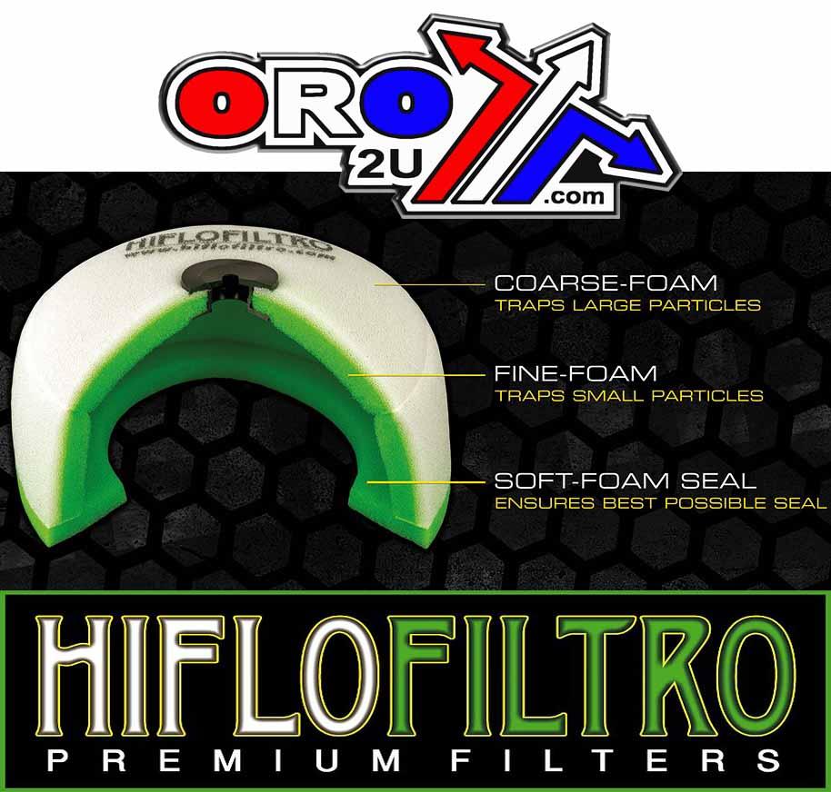 AIR FILTER 1989-1998 RMX250, HIFLO HFF3018 SUZUKI