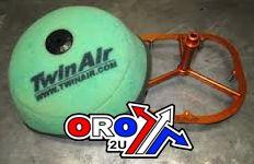 AIR FILTER KIT 08-11 SX/XC KTM, TWIN AIR 154213C POWER FLOW