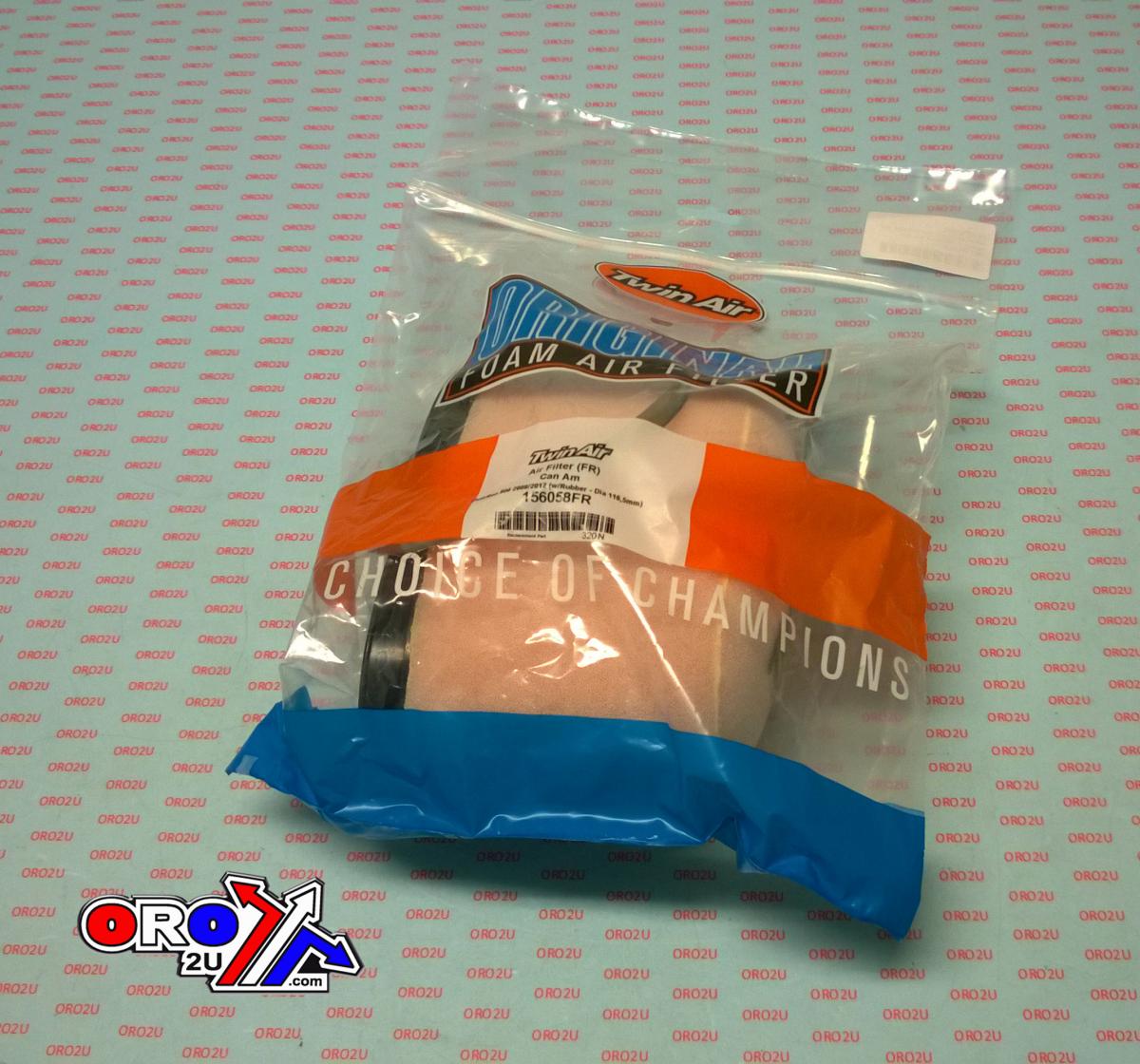 AIR FILTER 09-11 OUTLANDER 800, TWIN AIR 156058FR Can-Am