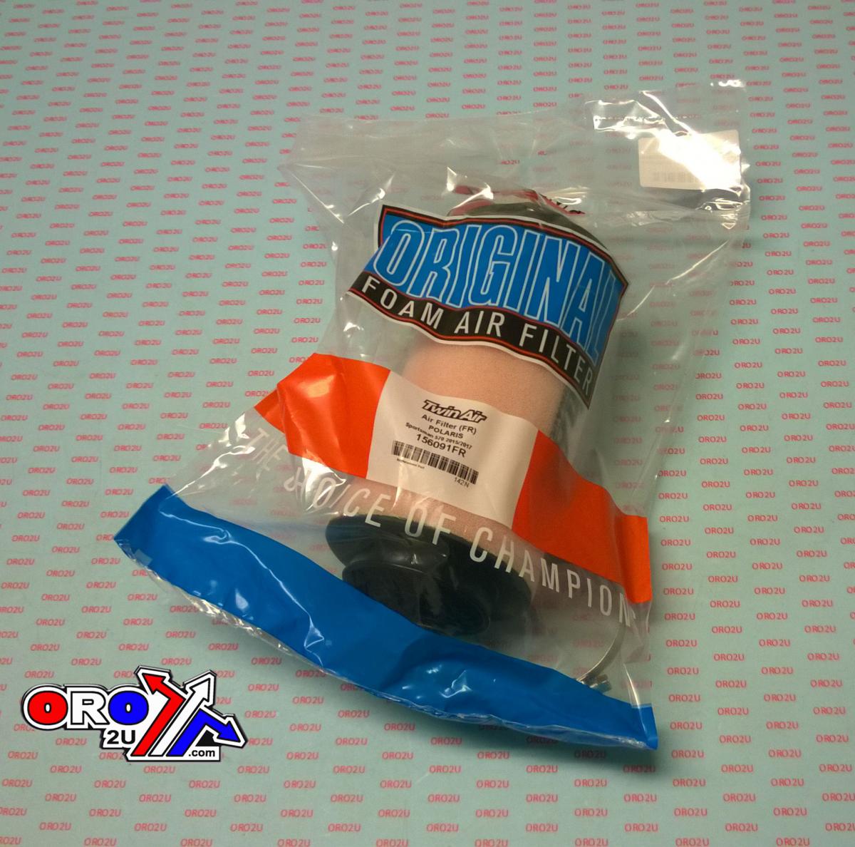 AIR FILTER POLARIS 570 SPORTSMAN 2015-18, TWINAIR BACK FIRE FILTER 156091FR