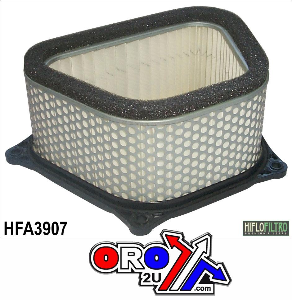 AIR FILTER HIFLO HFA3907 GSX, 13780-24F02, GSX1300 99-07, SUZUKI