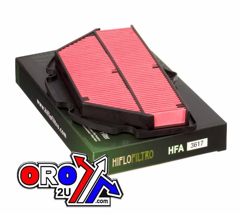 AIR FILTER HIFLO HFA3617 GSXR, Suzuki 13780-01H00 GSX-R600, 750