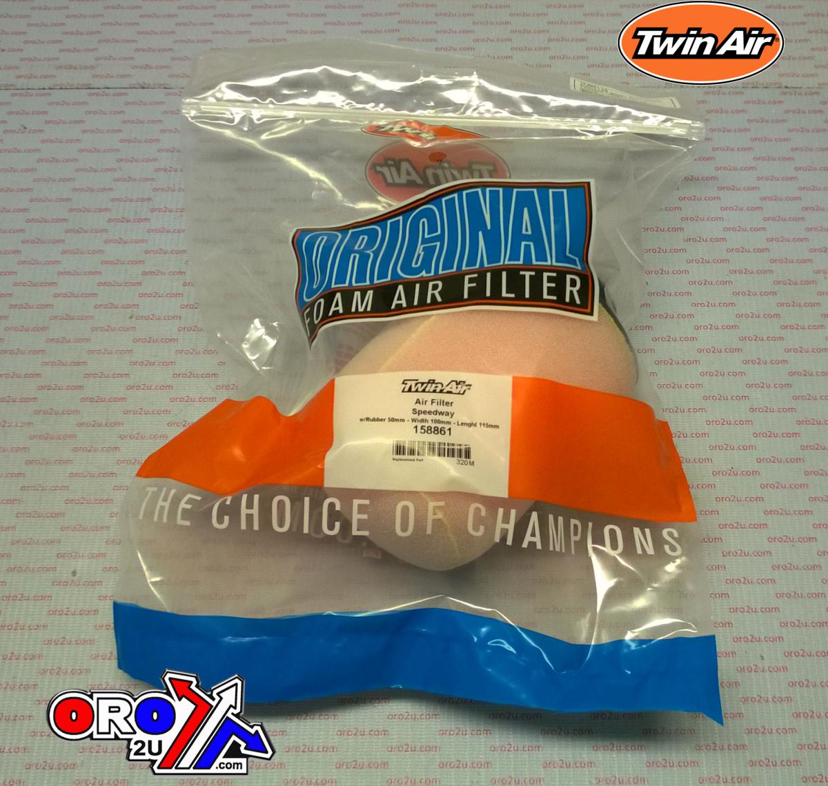 AIRFILTER S/WAY 85CC 50mm, TWINAIR 158861