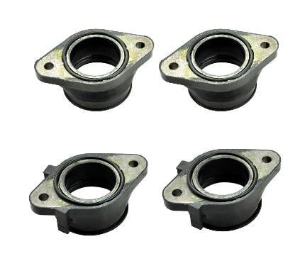 FLANGE INTAKE GSF1250 GSF1250S Bandit 1250 07-16 GSX1250 GSX 1250 10-16, 13101-18H00-00 13102-18H00-00, Carburetor Interface Adapter Manifold Pipe Clamp