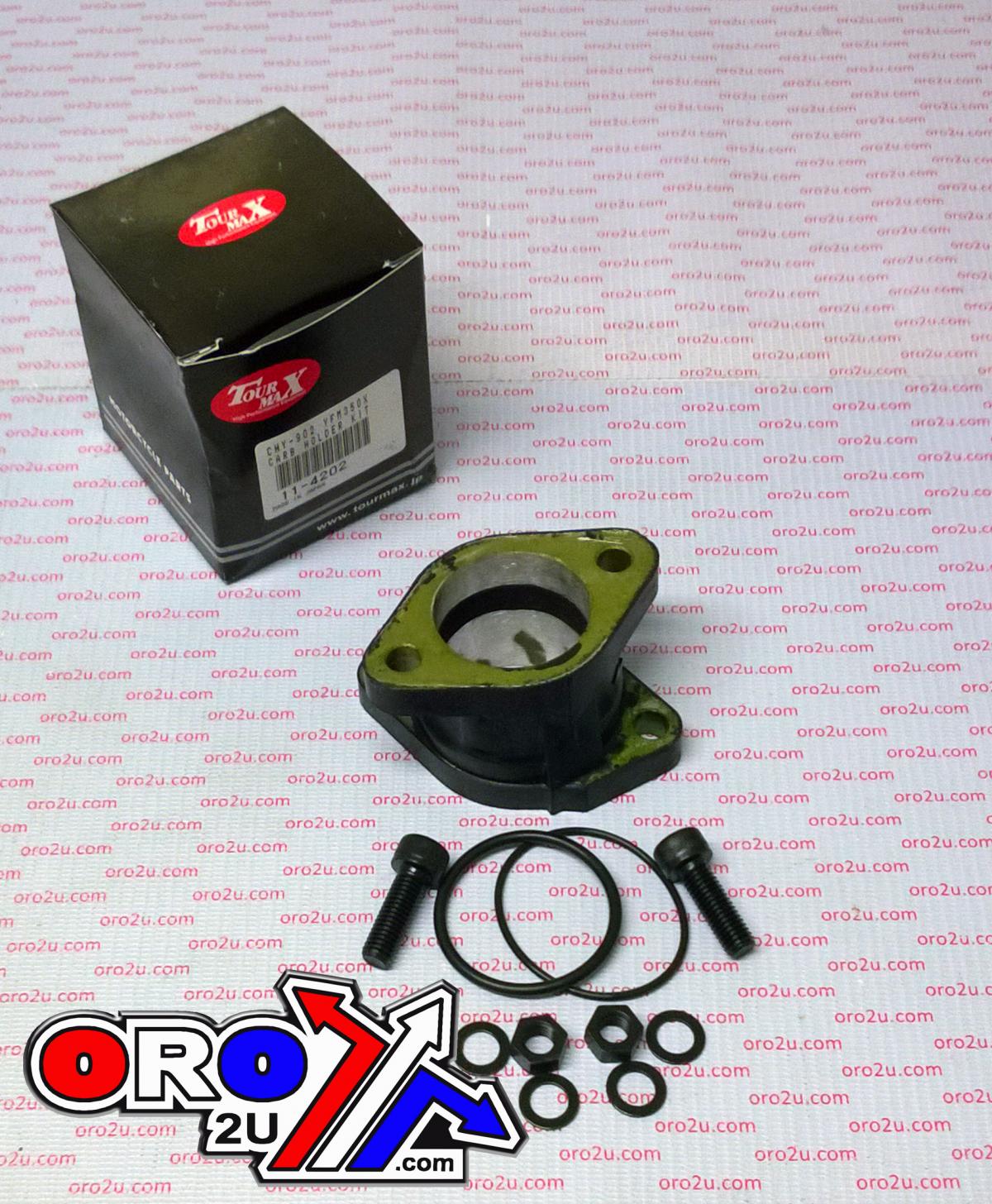 FLANGE INTAKE 1UY-13586-02-00, Carburetor Rubber YAM YFM350, K&L 11-4202 Made in Japan.