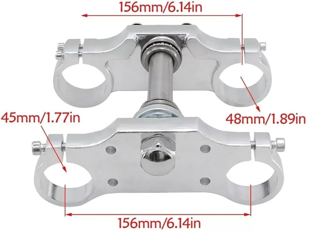 PIT BIKE TRIPLE CLAMP SET 45mm 48mm FORKS