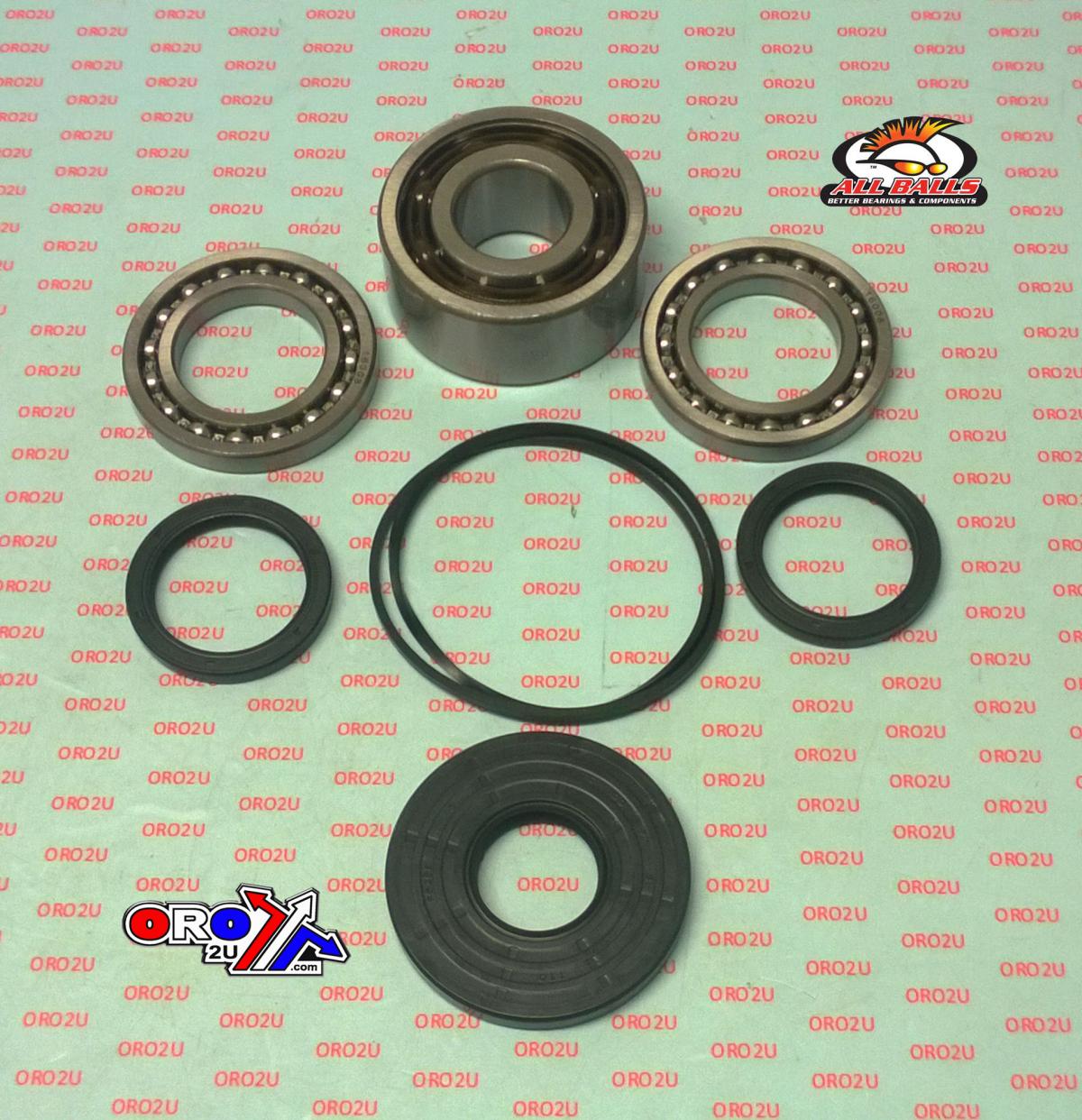 DIFFERENTIAL BEARING & SEAL KIT FRONT POLARIS, ALLBALLS 25-2116