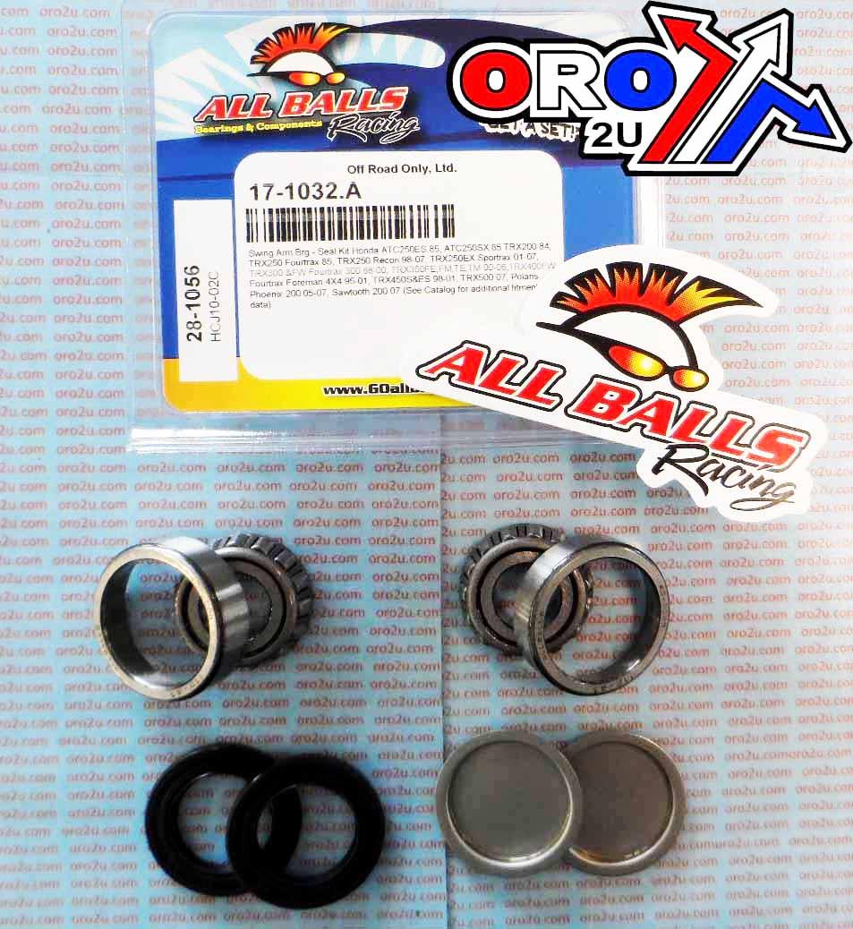 6pcs SWINGARM BEARING KIT ALLBALLS, ALLBALLS 28-1056 POLARIS ATV ROAD
