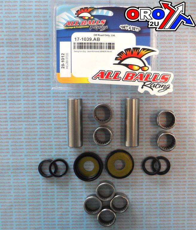 SWINGARM BEARING KIT ALLBALLS, ALLBALLS 28-1012 HONDA XR400R 96-04