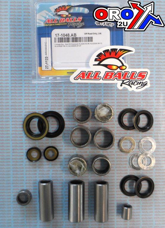 SWINGARM LINKAGE KIT KAW, ALLBALLS 27-1123 KLX250 KLX300
