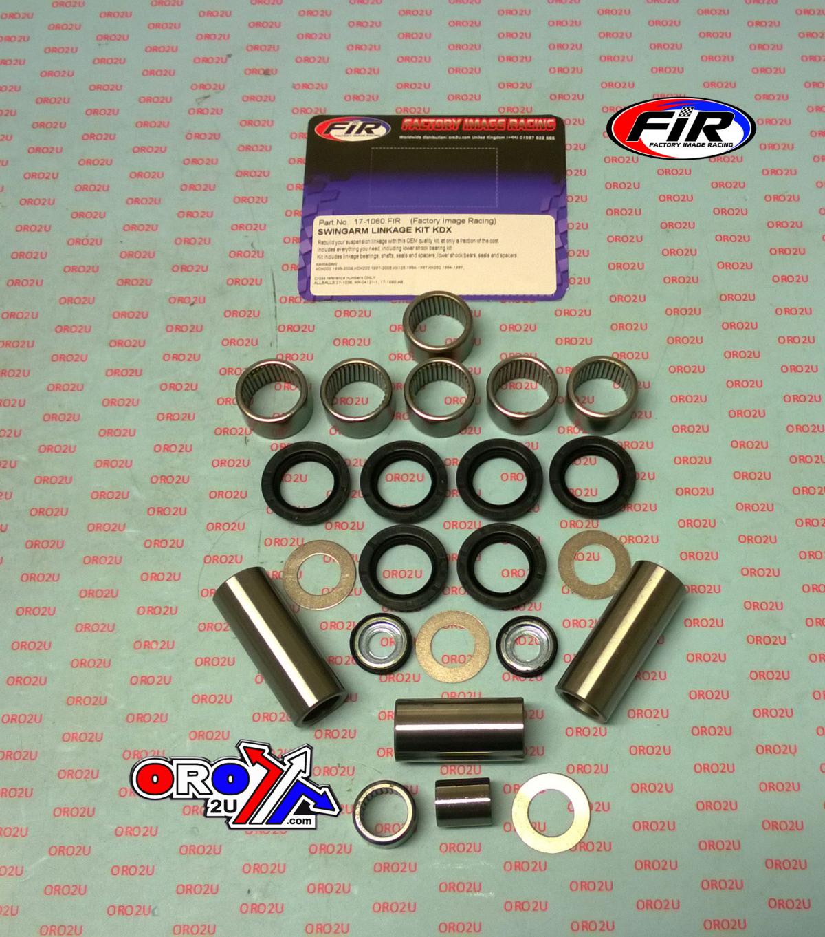 SWINGARM LINKAGE KIT KDX, ALLBALLS 27-1036 KX125/250