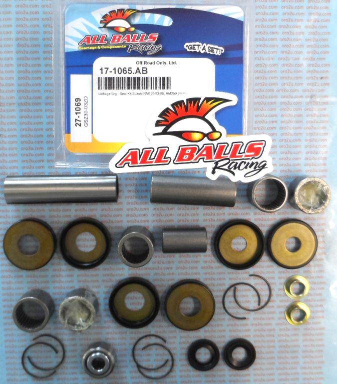 SWINGARM LINKAGE KIT ALLBALLS, 27-1069 RM125 RM250 92-95