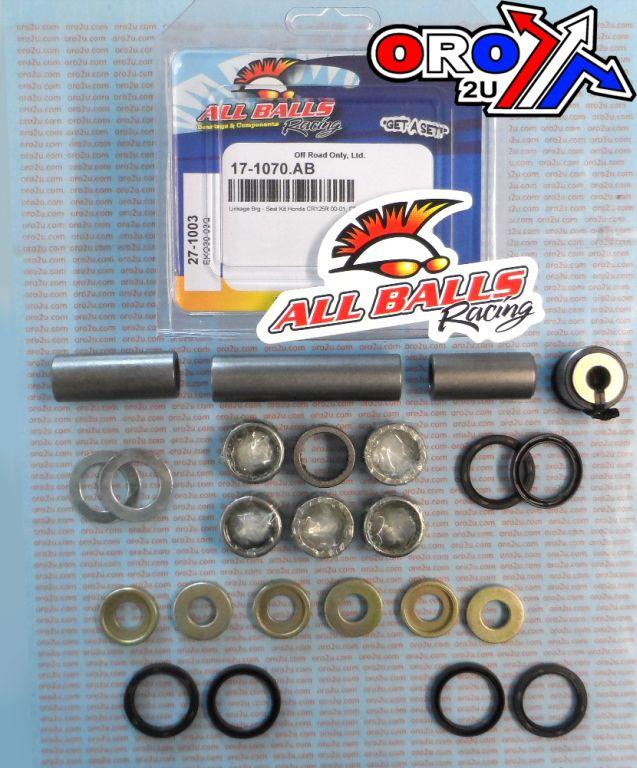SWINGARM LINKAGE KIT HONDA, ALLBALLS 27-1003 CR125 CR250