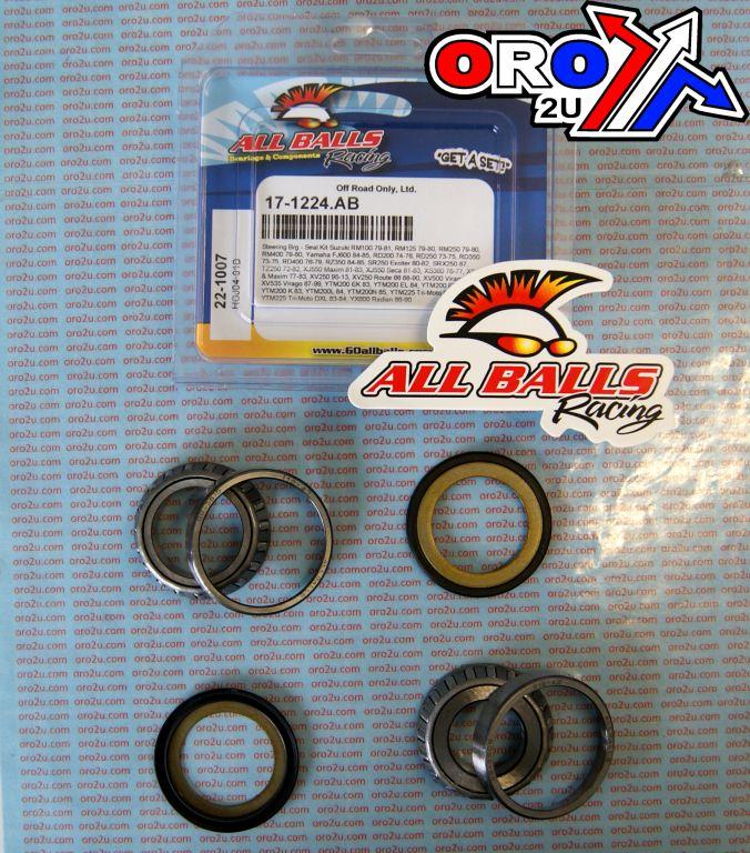 STEERING BEARING KIT ALLBALLS, ALLBALLS 22-1007 SUZUKI/YAMAHA