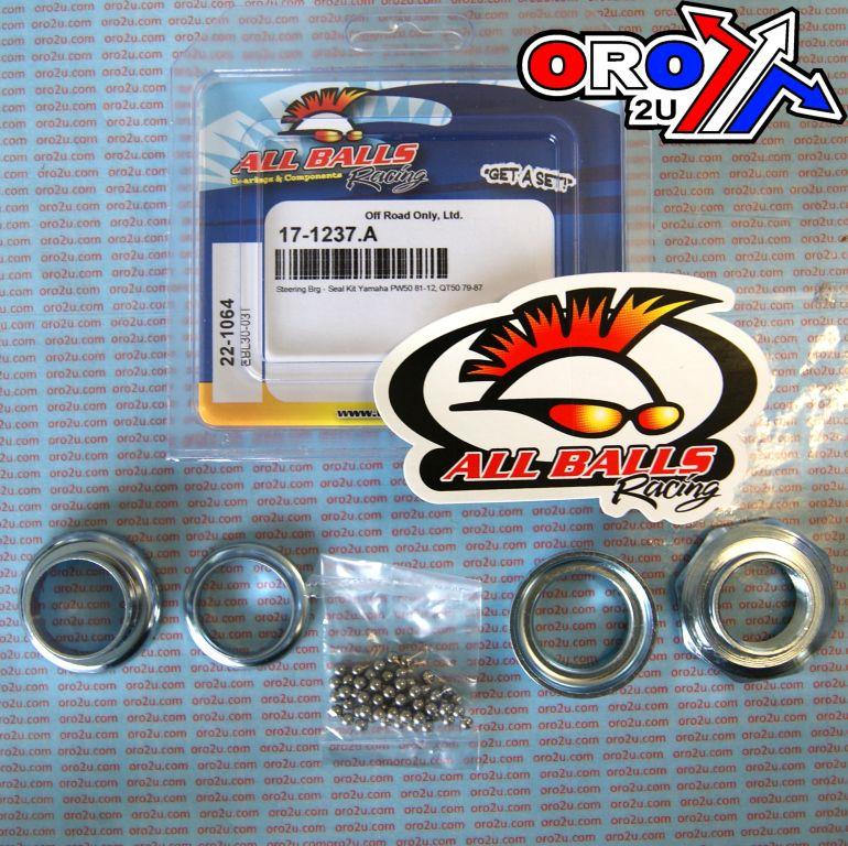 STEERING BEARING KIT ALLBALLS, ALLBALLS 22-1064 YAMAHA